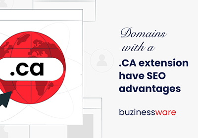 Domains with a .CA extension have SEO advantages 